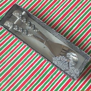 Decorative Salad Server Set